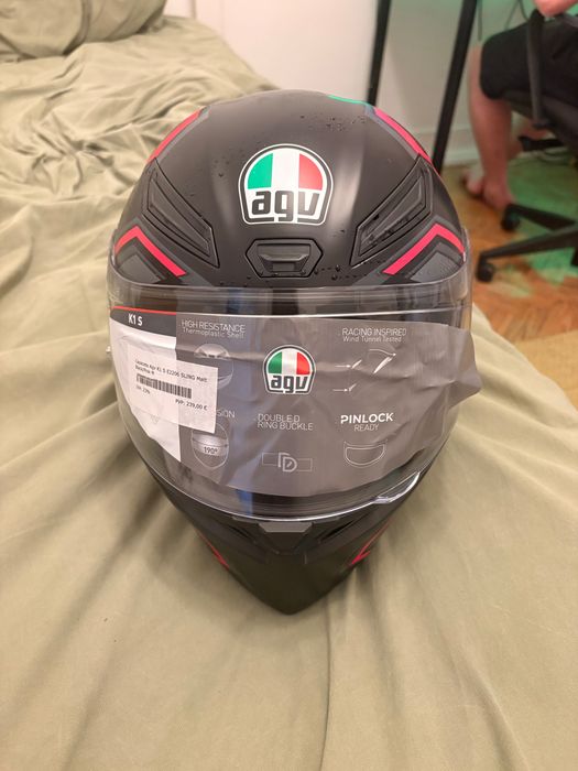 capacete AGV mota