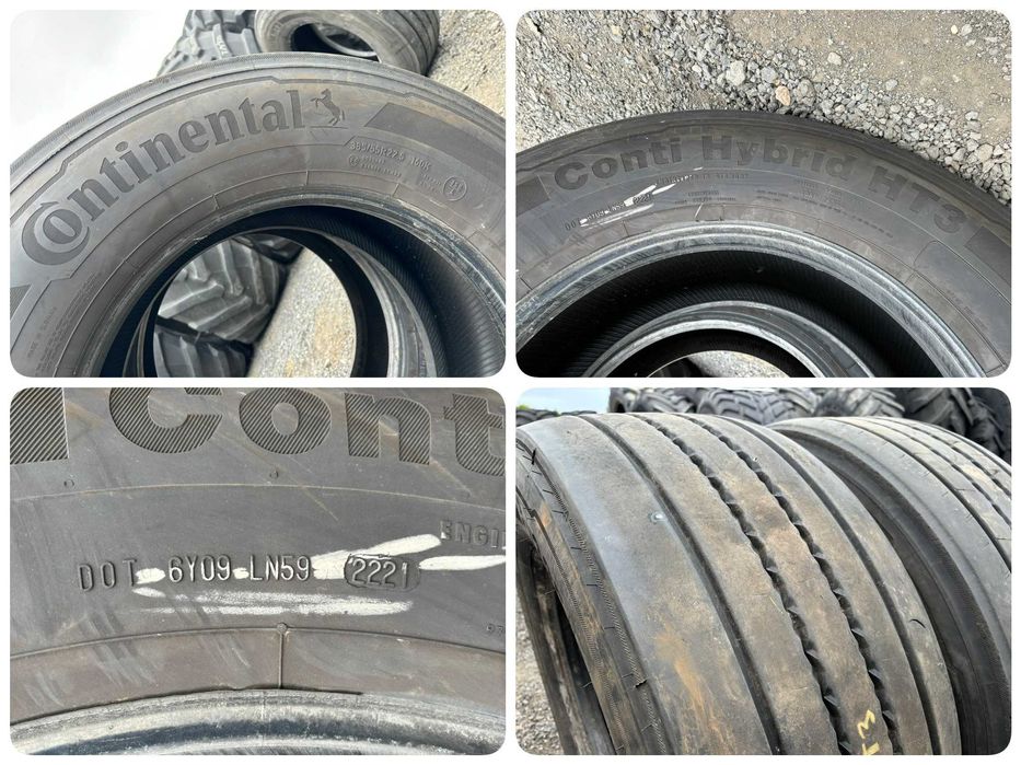 Opona Opony Ciężarowe Naczepa 385/55R22.5 CONTINENTAL CONTI HYBRID HT3
