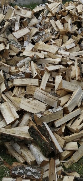 Drzewo drewno opałowe kominkowe olcha brzoza świerk suche