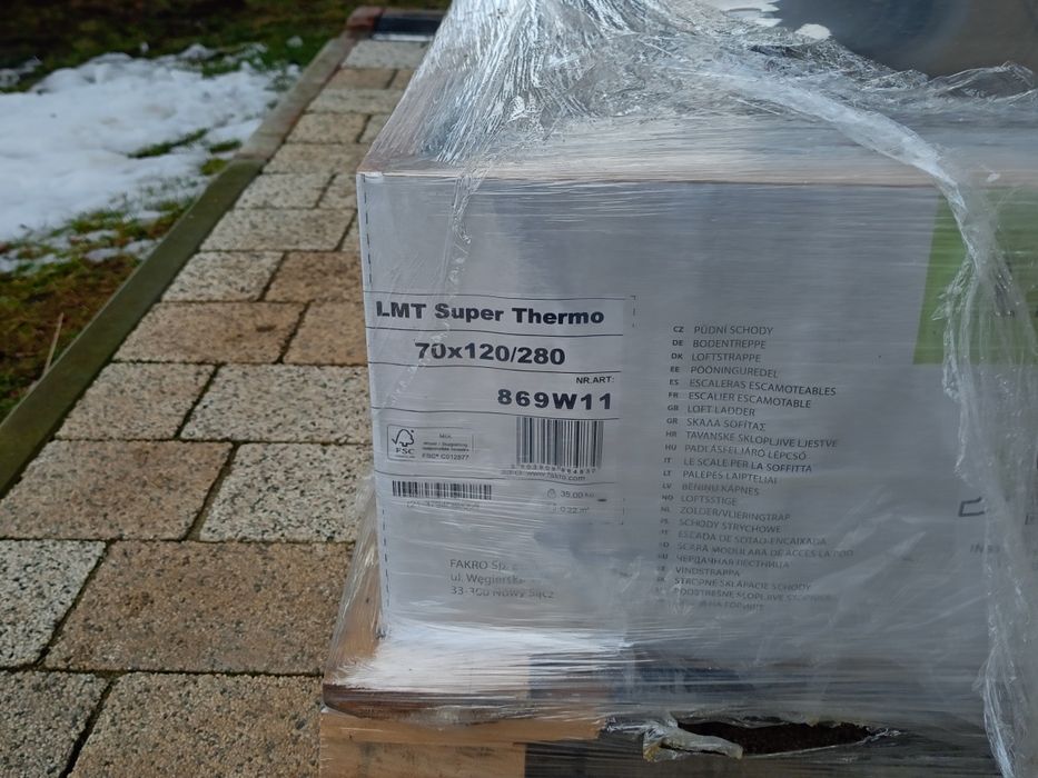 Schody strychowe fakro