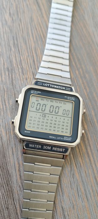 Lotto watch zegarek lcd vintage  lottowatch