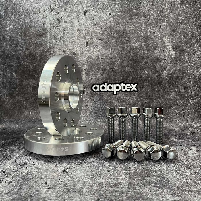 Проставки на колеса Audi, Seat, Skoda, VW 20мм PCD 5x112/100 DIA 57.1