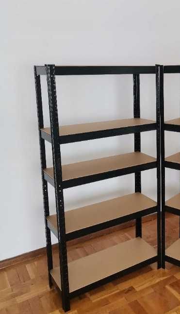 organizer regał magazynowy metalowy czarny LOFT