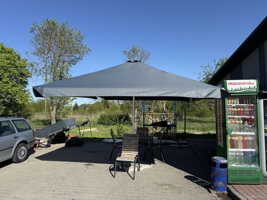 Торгівельні парасолі  пошив тентів