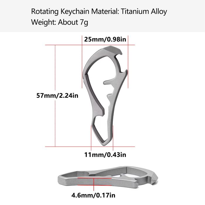 EDC ‼️ Карабін з титану