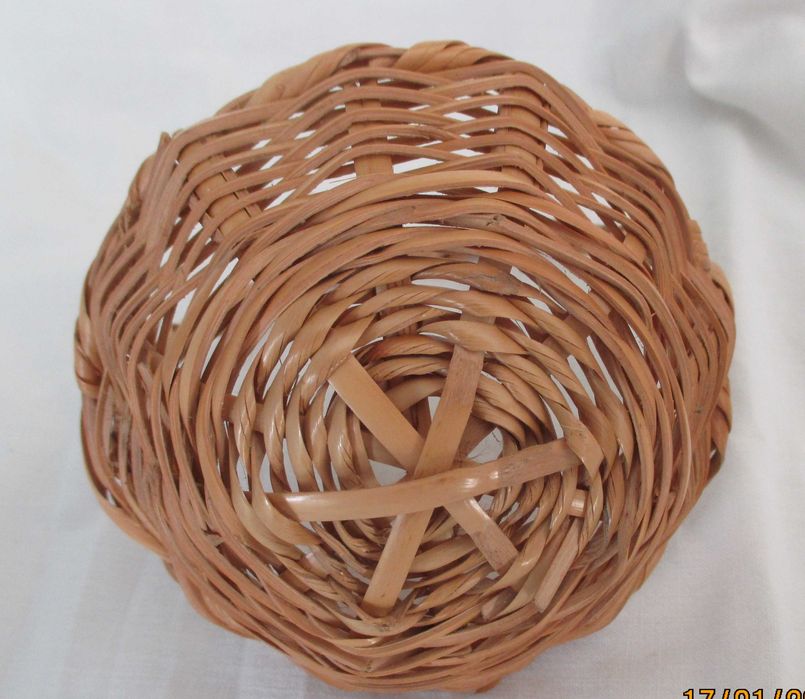 Cestinhas em Vime Vintage