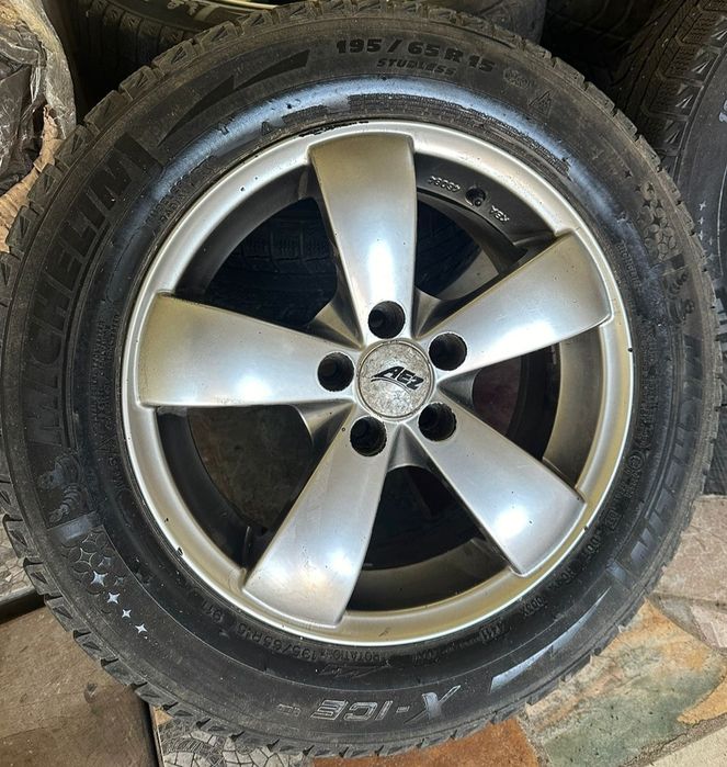 Титанові диски AEZ Wave/ R15/ 5x112