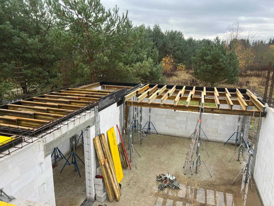 Wynajem Szalunków Stropowych/Podpory/Dźwigary H20/Płyta DOKA3S