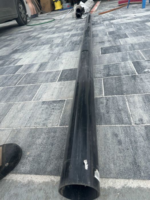 Rura spustowa Bryza fi90 4x3m GRAFIT