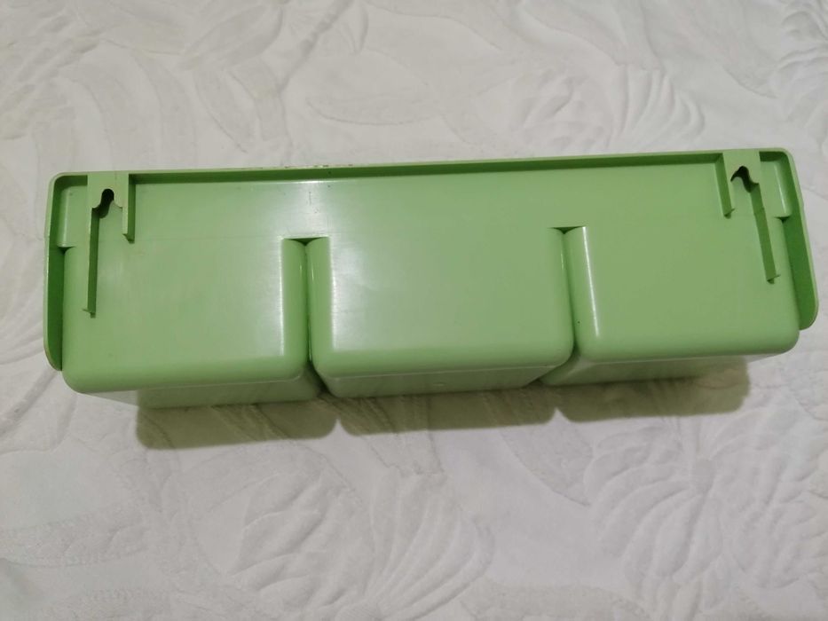 Suporte vintage para colocação detergente/sabão/esfregão no lava ioiça