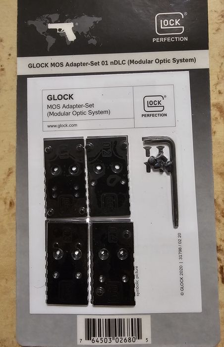 Adaptery pod kolimator Glock MOS
