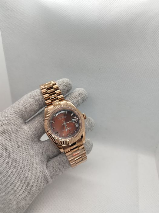 Seiko MOD DayDate Chocolate