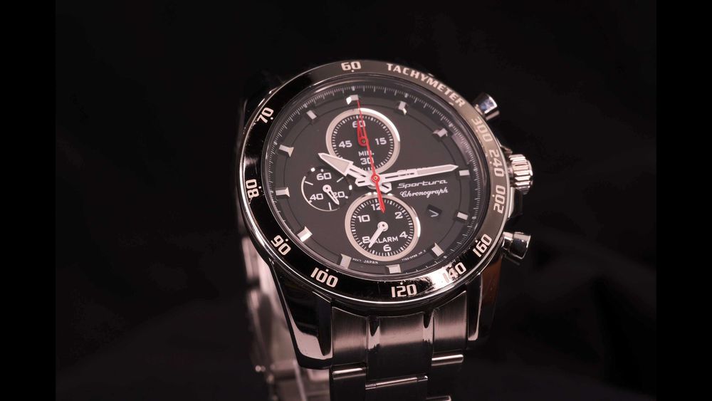 Seiko Sportura SNAE69P1 Alarm Chronograph
