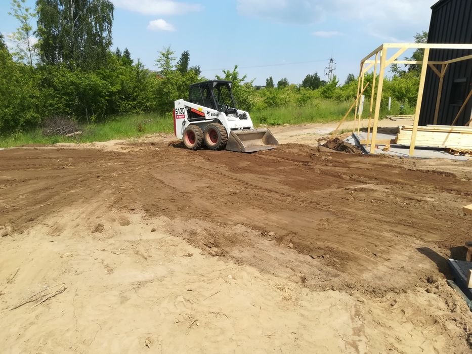Usługi  koparką 3,5t, Miniładowarką Bobcat, Kruszywa (1-20 t.)