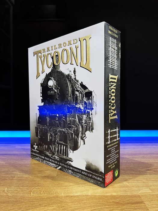 Railroad Tycoon II 2 (PC EN 1998) BIG BOX premierowe wydanie