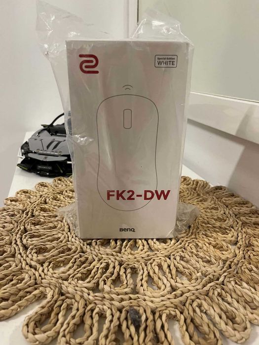 mysz Zowie FK2-DW white glossy