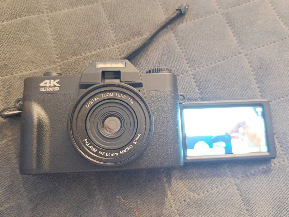 Aparat cyfrowy 4K kamera cyfrowa 4K UltraHD 48MP 16x Zoom WIFI