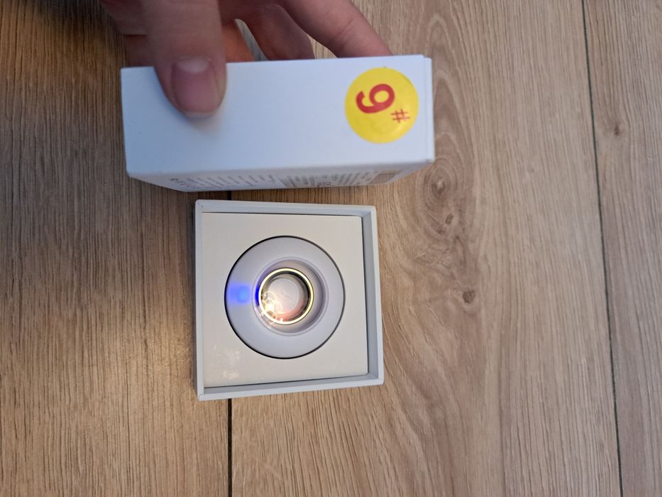 Smart ring JYouPro srebrny, tętno, saturacja, monitor snu, aktywność,