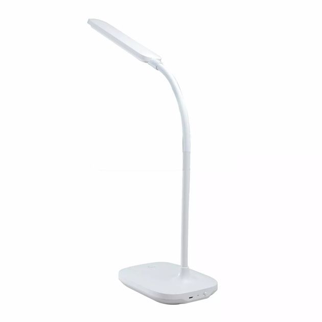 Настільна лампа PLATINET LED 6728W  5W  біла з акумулятором 2400 mAh