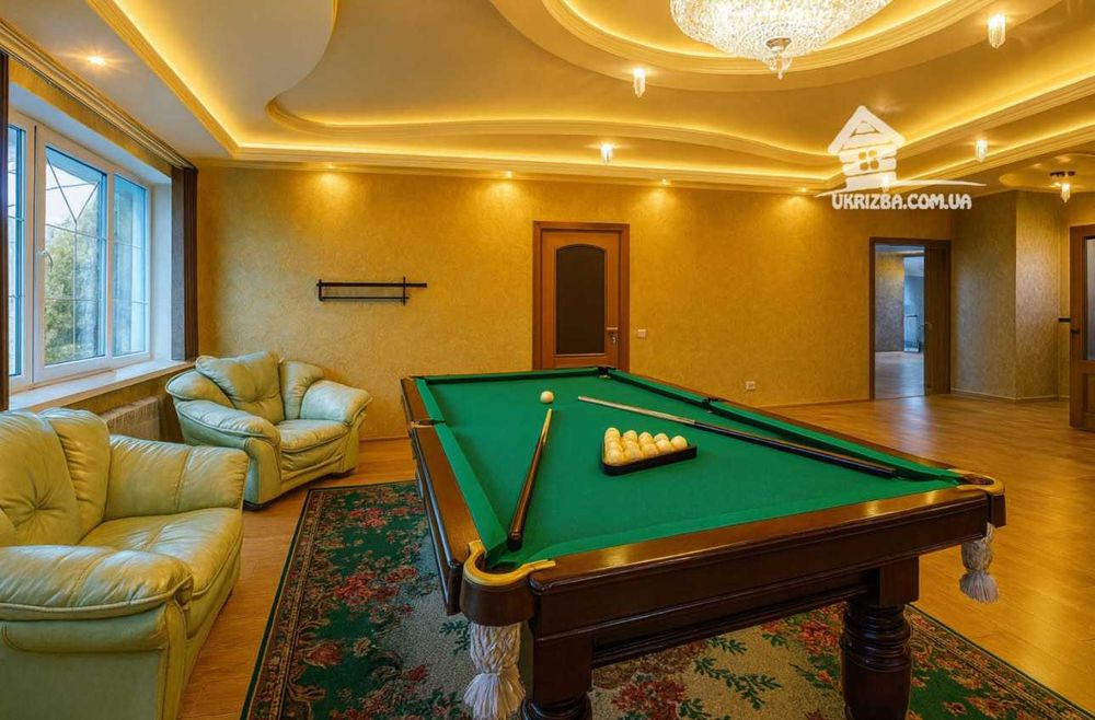 Київ. Будинок подобово 280 кв. м. Сауна, більярд,генератор. До 12 осіб