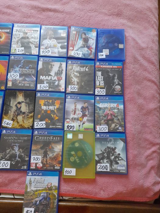 Ігри для приставки ps4