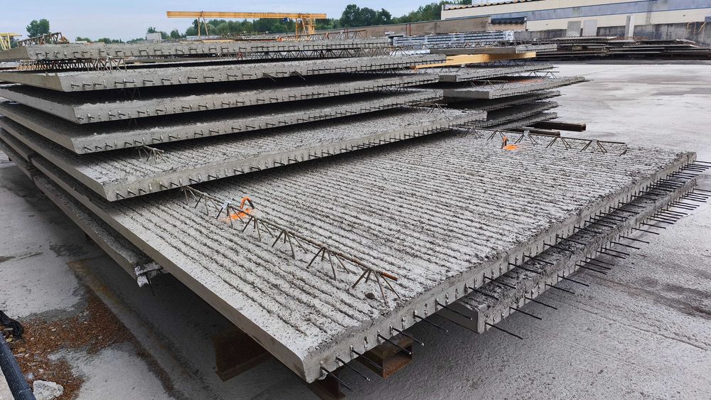 Sprężone stropy typu FILIGRAN – producent, projekt, dostawa