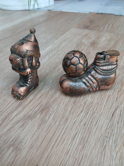 Isqueiros Vintage em Metal Estilo Bronze ( conjunto ou individual)- Lote ou Individual