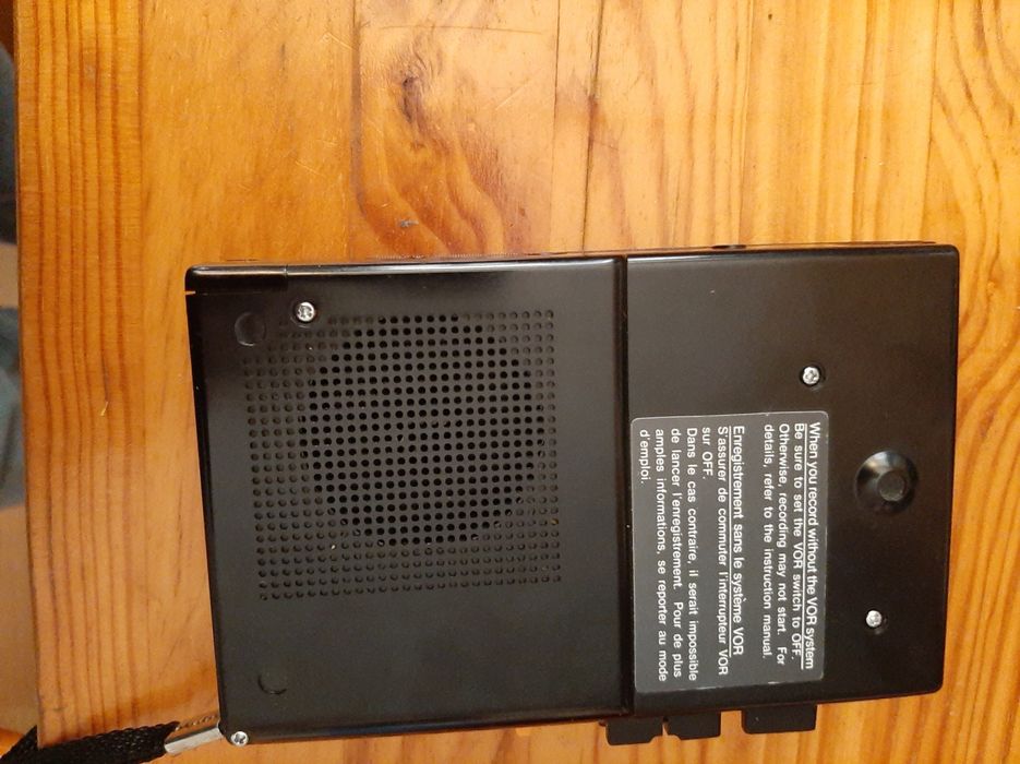 Walkman Sony V.O.R - Cassete-Corder