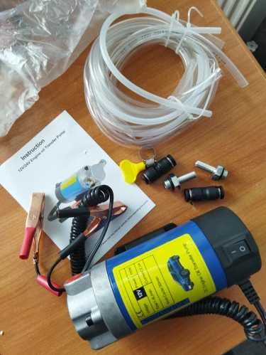 Bomba extração de óleo combustível - Bomba de sucção 12V Profissional