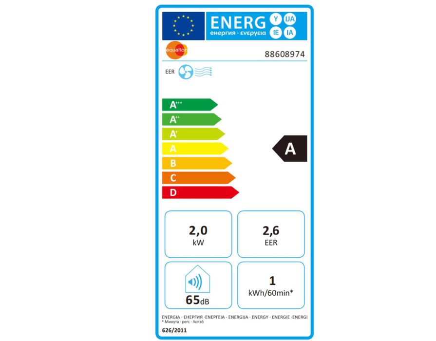 Ar condicionado portátil Equation COOL7K2 7K só frio, até 16m²