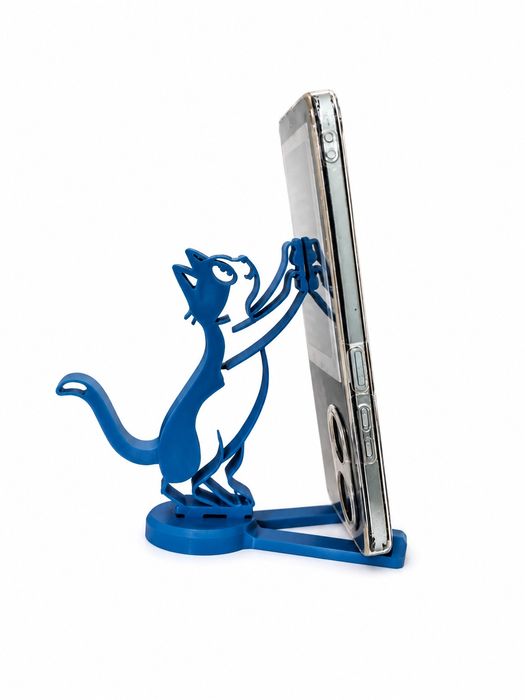 Suporte de telemóvel versão gatinho