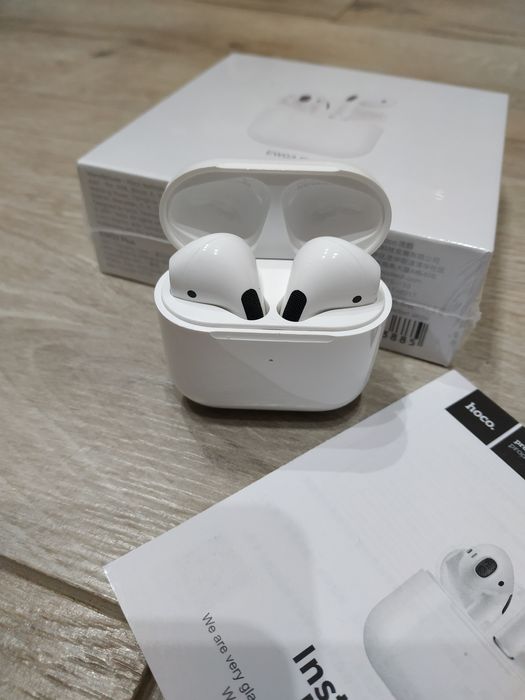 Беспроводные Bluetooth наушники Hoco EW03 Plus с кейсом для зарядки