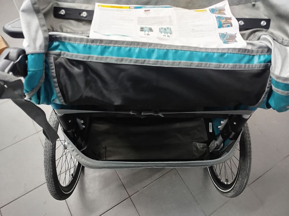 Przyczepka rowerowa querido sportex 2