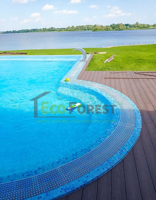 Терасна дошка! Композит Porch Real 3D від прямого постачальника. ДПК