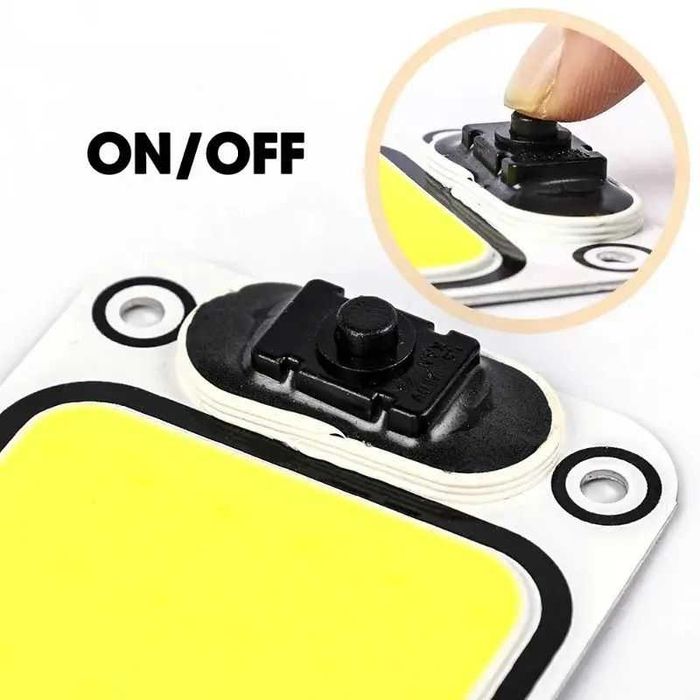 LED Светильник 12-24V COB (108 диодов) для дома, квартиры, авто