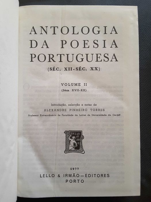 O Surrealismo na Poesia Portuguesa / Antologia de Poesia