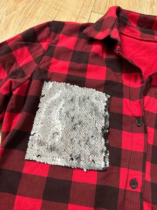 Bawełniana koszula w kratę