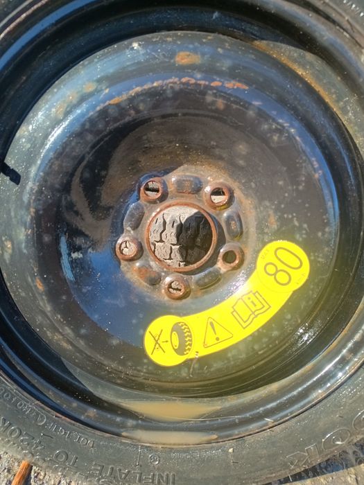Koło dojazdowe R16 5*114,3 otwór centrujący ok 63mm