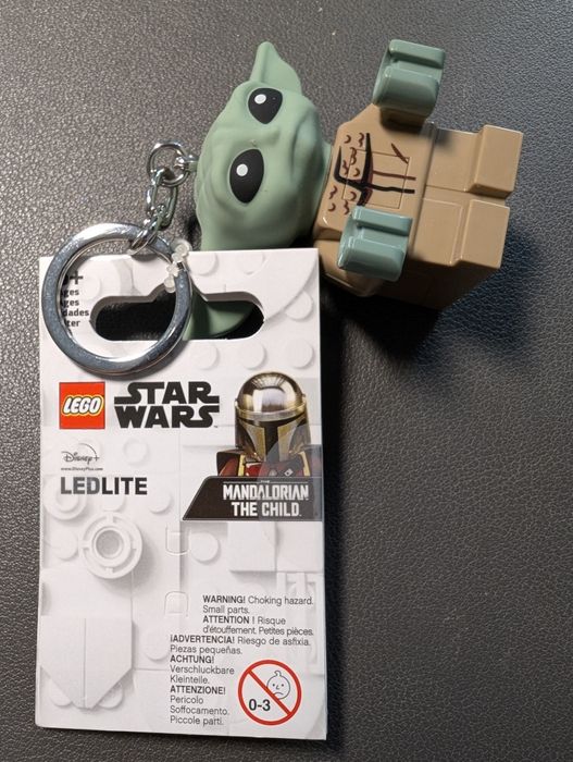 Oryginalny brelok Yoda LEGO - Star Wars