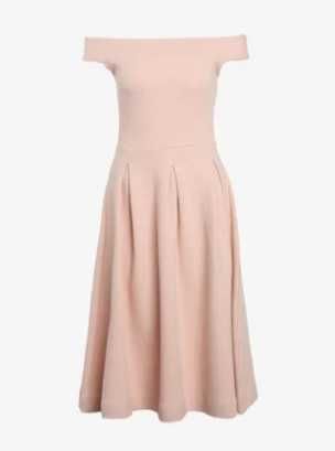 **koktajlowa markowa sukienka CARMEN morelowy róż M