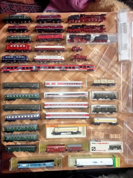 Lokomotywa Elektrowóz Diesel Wagony Fleischmann skala: N Idealny stan