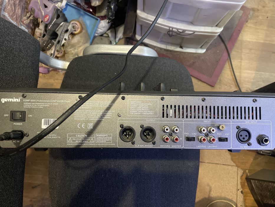 Dj mixer /gemini cdmp 6000