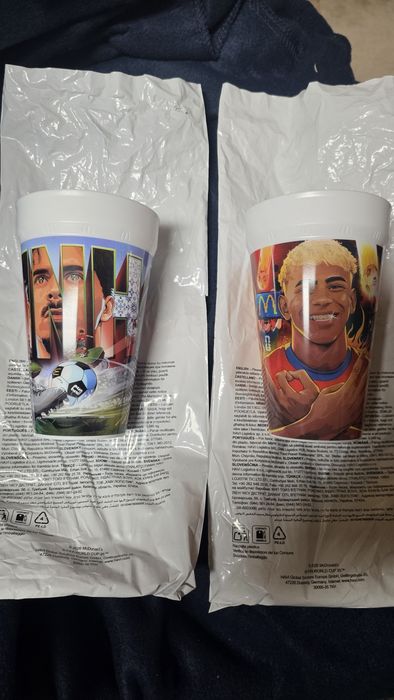 Copos vitinha e yamal