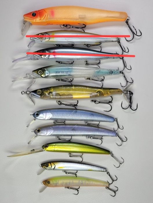 воблеры из Японии (halcyon system, lammtara, Imakatsu,  duo, smith)