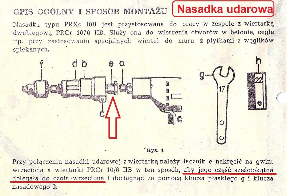 Zabierak S22 sprzęgło adapter łącznik przystawka Celma wiertarka Bosch