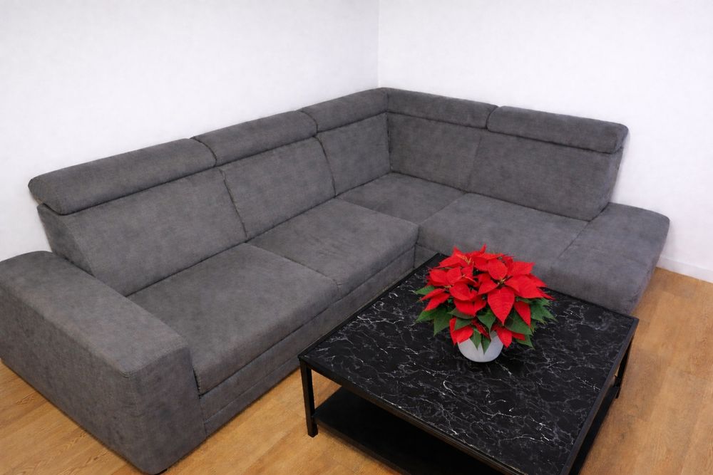 Narożnik sofa z funkcją spania