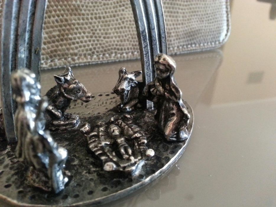 Presépio novo de 95 % estanho. Artesanato