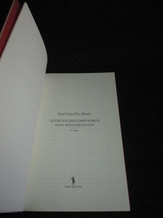 Livro Quem nos Faz como Somos J. L. Pio Abreu