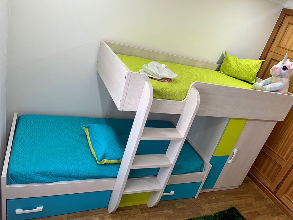 Bunk Bed with Storage64750963513730121