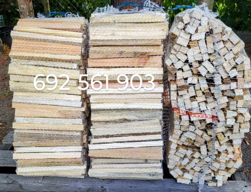 Drewno rozpalkowe kominkowe opałowe suche transport gratis
